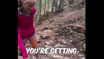 Climbing uphill on trail running is always exhausting carry me ️what’s your trick for getting through the