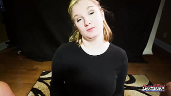 Blonde hottie lottie peers sucks a cock and gets her pussy deeply pounded