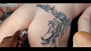 Fetiche com cordas amarraçao para seção de anal hardcore