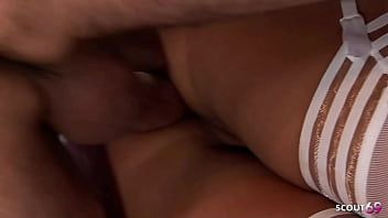 Curvy milf with biggest natural tits seduce boss to for cheating anal and dp sex in white lingerie and nylons Curvy milf with biggest natural tits seduce boss to for cheating anal and dp sex in white lingerie and nylons