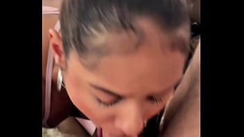 Petite latina teen sloppy deepthroat rimjob pov brunette gostosa cum in mouth