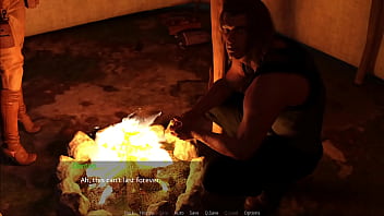 The lust city #03 beautiful red head strips in jungle and gives me a handjob