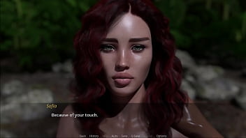 The lust city #03 beautiful red head strips in jungle and gives me a handjob