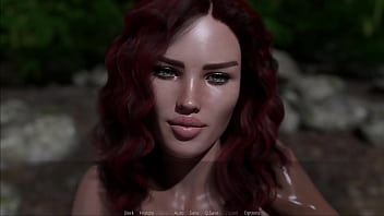 The lust city #03 beautiful red head strips in jungle and gives me a handjob