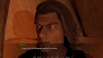 The lust city #03 beautiful red head strips in jungle and gives me a handjob