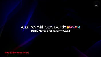 Dirty anal blonde milf taking big cock in the ass