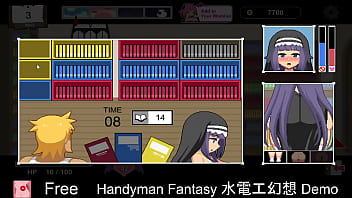 Handyman Fantasy Free Steam Demo Game Sexual Content Nudity Simulation 2d thumbnail