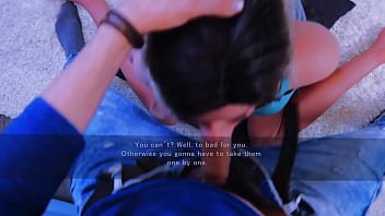 Ella m e espera bien sexi para chuparme mi polla