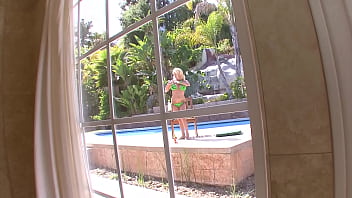 Haley cummings cute big natural tits 19 yo blonde big cock pov blowjob and cum facial