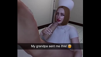 Milf drinks a old man cum
