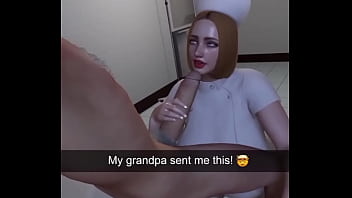 Milf drinks a old man cum