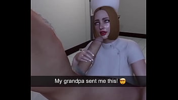 Milf drinks a old man cum