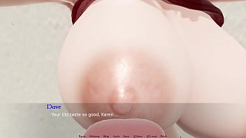 Bound by lust giant milf tit sucking 3d animated porn game