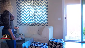 Blonde cougar gets her fat ass clapped by ripped bbc real estate agent