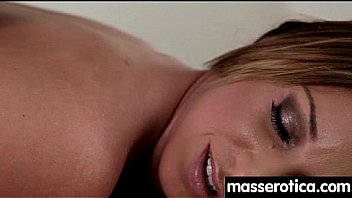 Sensual lesbian massage leads to orgasm 10