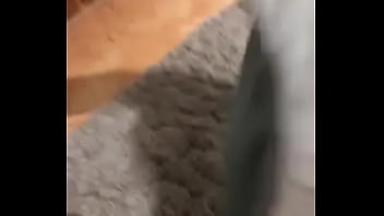 Oliendo las bragas usadas