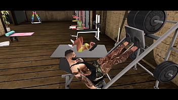 Girls gets fucked by personal trainer