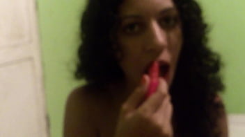 Lip gloss for a delicious suck