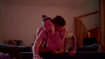 My lignerie got him horny so fucked me like a beast and cum on my face