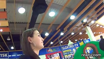 Stellar czech teen is seduced in the mall and reamed in pov