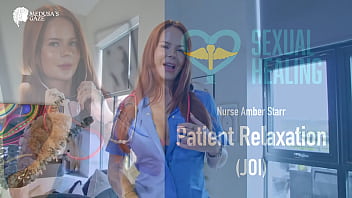 Nurse amber starr patient relaxation joi