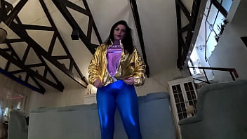 Shiny cameltoe tease hard spanking deep blowjobs & rough doggy with double cumshot 302 Shiny cameltoe tease hard spanking deep blowjobs & rough doggy with double cumshot 302