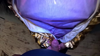 Shiny cameltoe tease hard spanking deep blowjobs & rough doggy with double cumshot 302