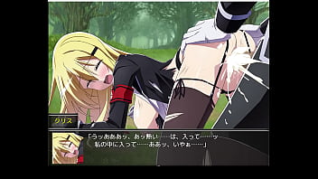 Hentai scene from de hentai game chris survival