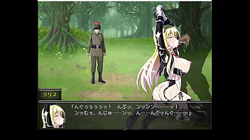 Hentai scene from de hentai game chris survival