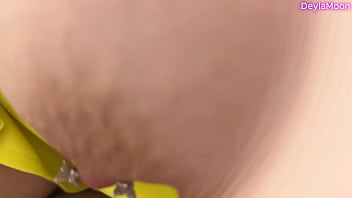 Sexy elf sees a human dick for the first time ly fucks in holes