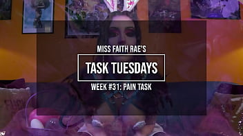 An aching task for painful pleasures miss faith rae’s femdom audio bdsm pain instructions hd 108