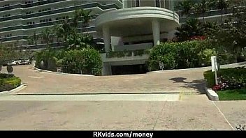 Desperate teen naked in public and fucks to pay rent 27