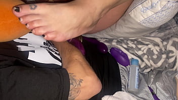 Play with her as long as you want super sexy hottie submits to guy using sextoys