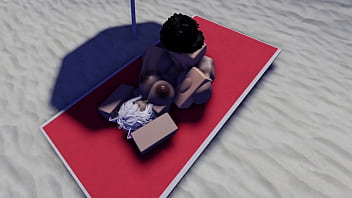 Roblox whore seen naked in a beach and gets fucked~ Roblox whore seen naked in a beach and gets fucked~
