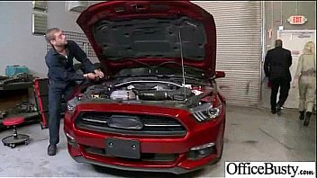 Office sex with horny slut girl with big tits vid 26