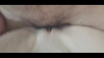 Getting her pussy filled with a load of cum close up