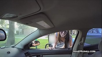 Beauty on my thick cock by pool