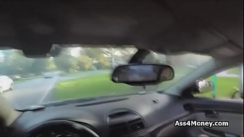 Beauty on my thick cock by pool