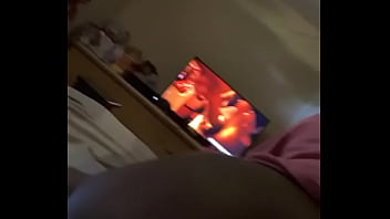 Wet pussy on raw black dick