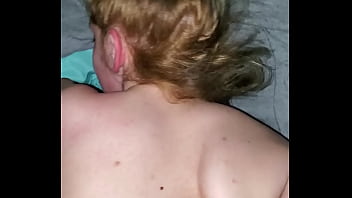 Boyfriend pounds pussy from back