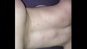 Boyfriend pounds pussy from back