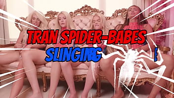 Trans spider babes slinging web ️available now on all my platforms