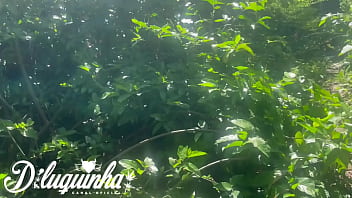 Fucking the naughty woman in a risky situation in a public place we were almost caught by homeless people