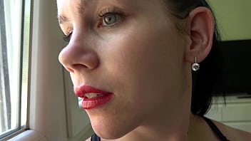 Sexy giantess anna plays with a tiny man 4k