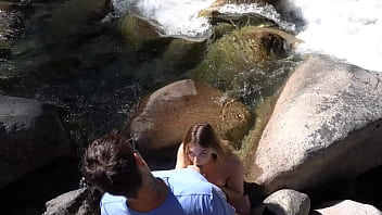 I meet a tourist and she gives me a blowjob in the mountains