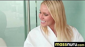 Slippery massage with happy end 18
