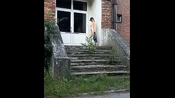 Nude on the stairs