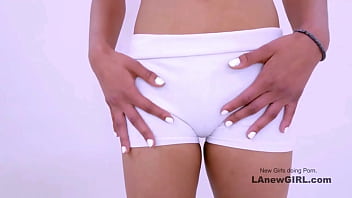 Natural brunette with a soft look got seduced by the producer