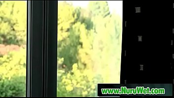 Sexy masseuse gives nuru gel massage 01