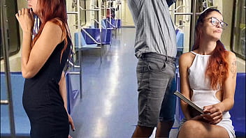 Slutty Student Lets Stranger Grope Her Ass In Public thumbnail